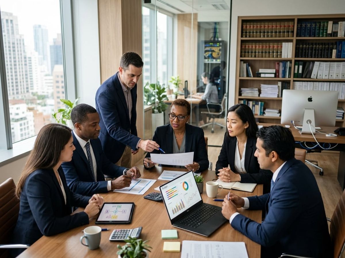 IT consultant helps law firm staff map out budget growth on paper