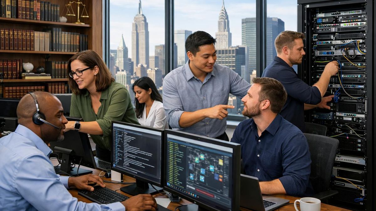 What Law Firm IT Support in NYC Should Actually Include (Cybersecurity and Compliance First)
