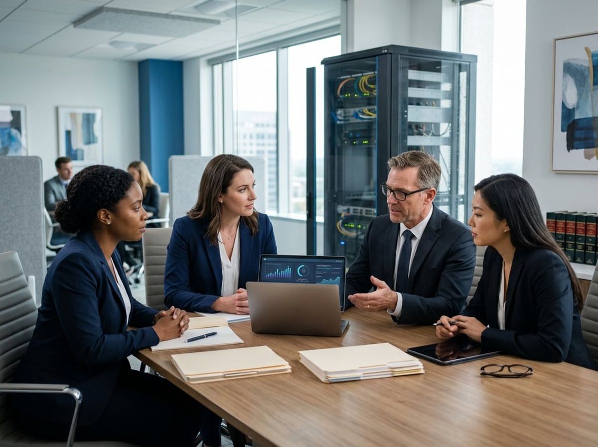 Attorneys and an IT partner plan long term technology strategy around a laptop