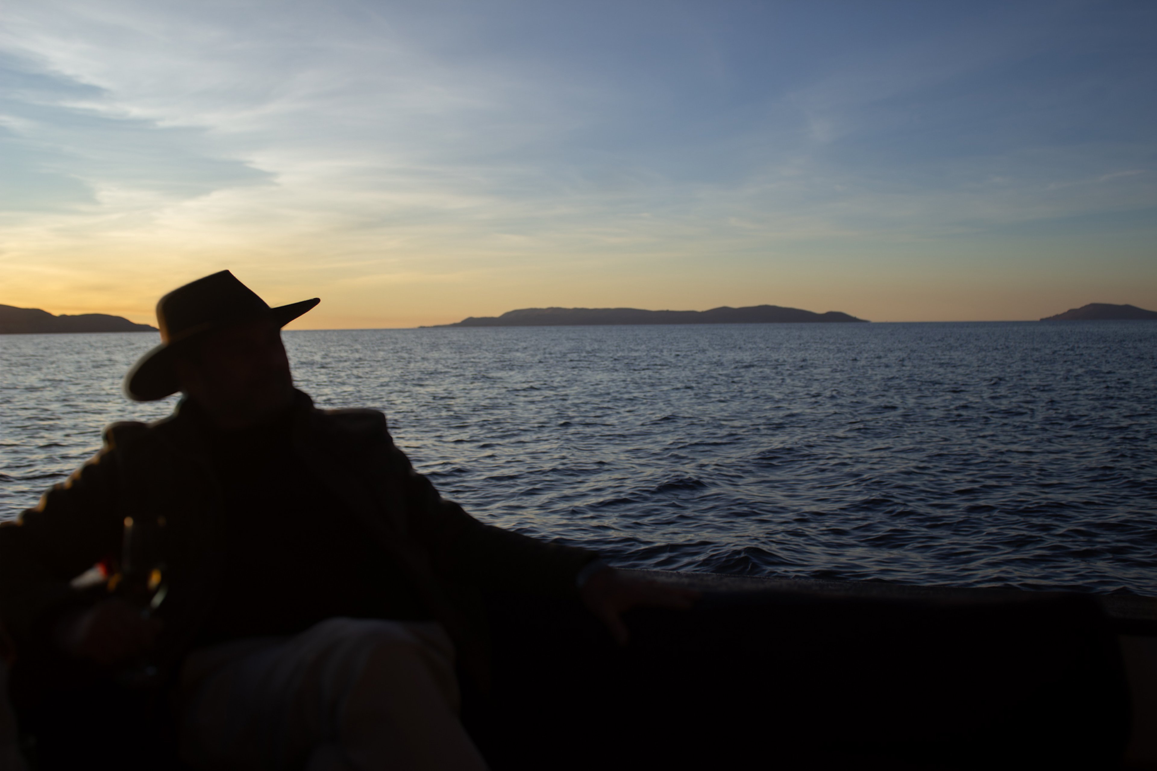 Sundowner by the Lake