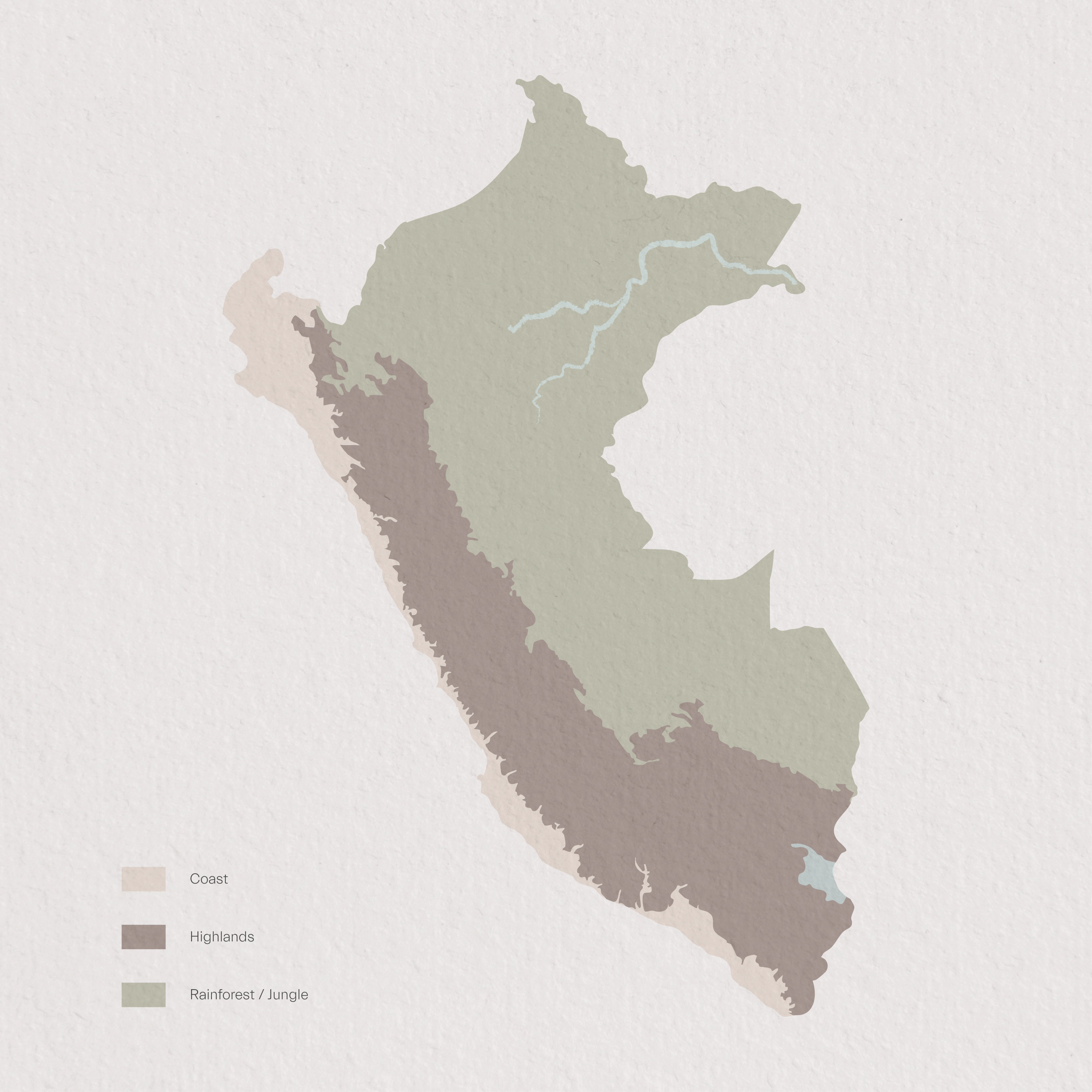 Map of Peru — DESTINATIONS