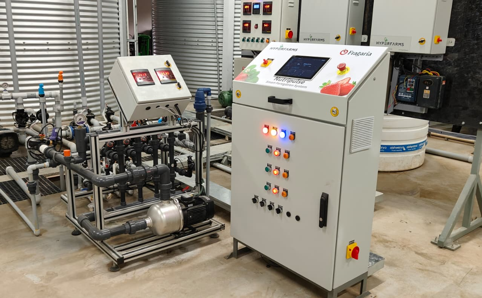 Fertigation system for blueberry - Hyperfarms Nutripulse