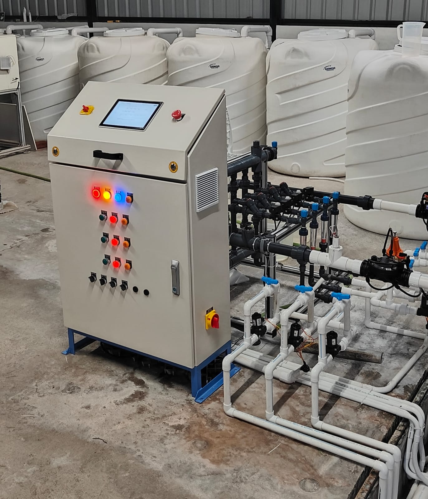 Biogrow Protec - Cherry Tomato Farming Karnataka - Fertigation Automation 4