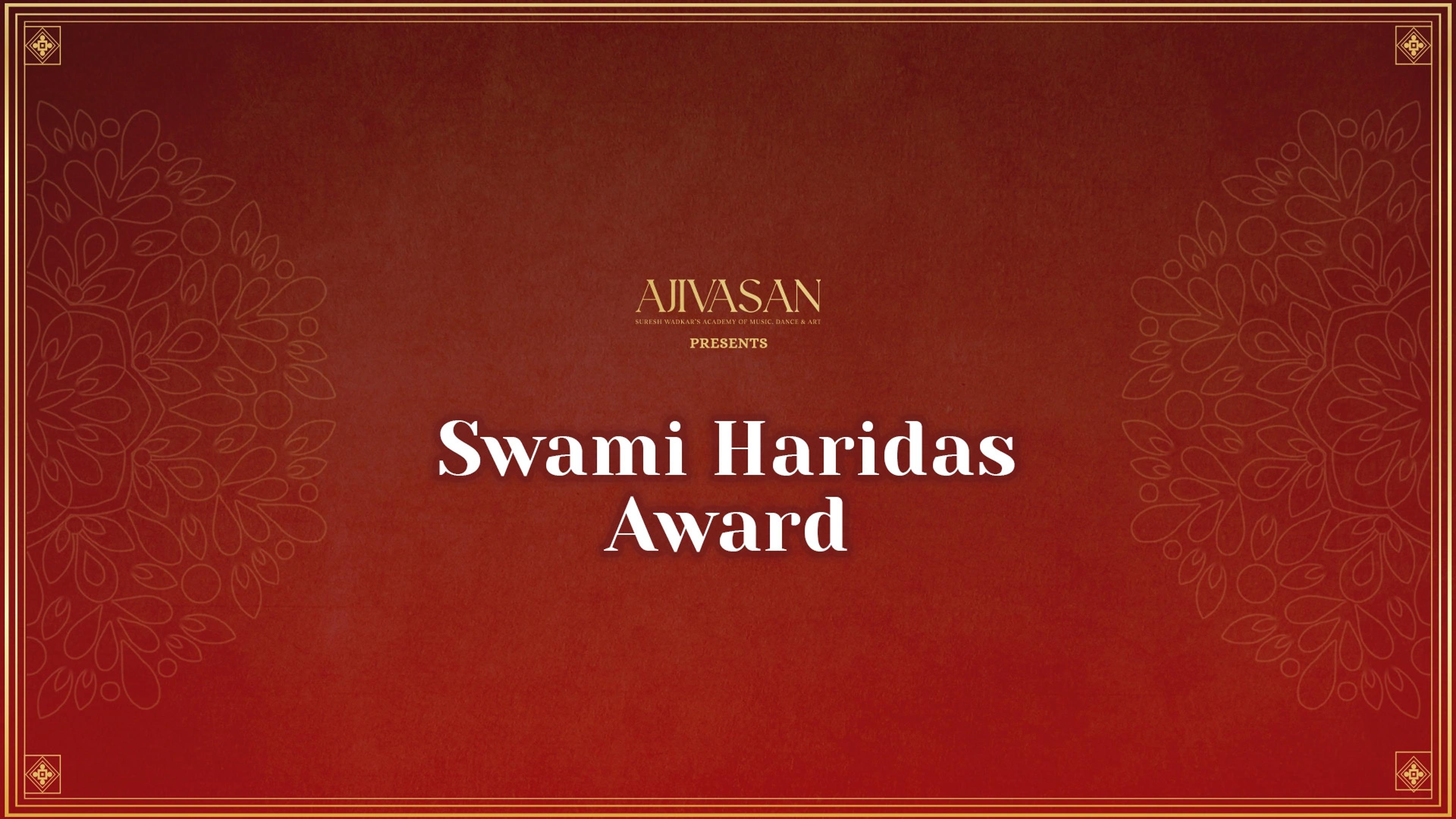 Swami Haridas Award