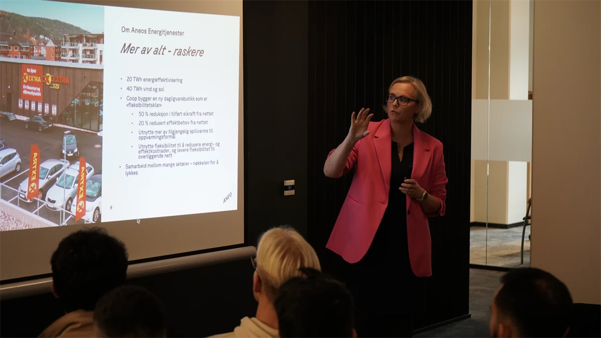 Gøril Forbord forteller om Aneo