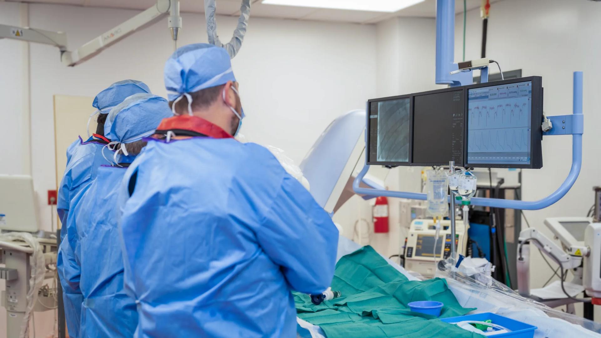 Interventional suite at Synchrony Labs