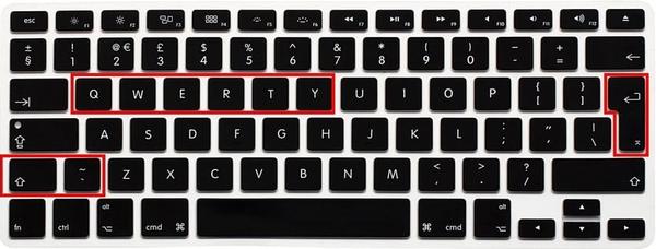 Tastatură MacBook Pro 13 A1278 Unibody 2009-2012 | OEM — UK