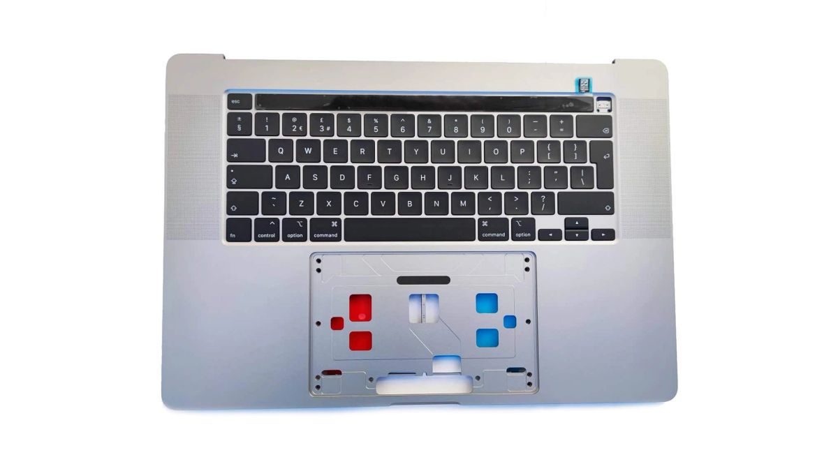 Topcase + tastatura MacBook Pro Retina 16 Inch A2141 2019- 2020 — Silver 2
