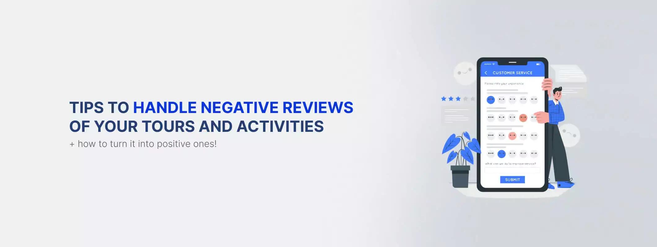 How to Handle Negative Reviews of Your Tours | TicketingHub