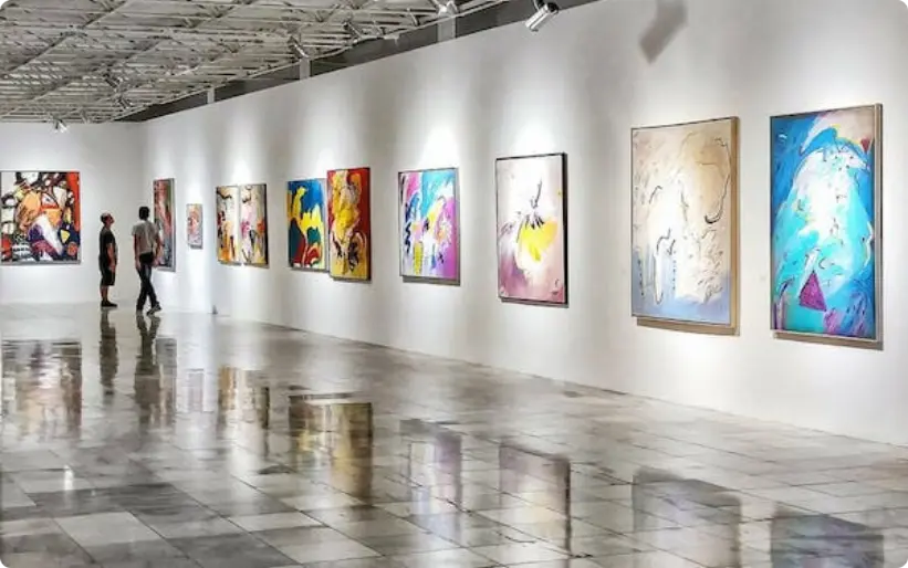 art museum display