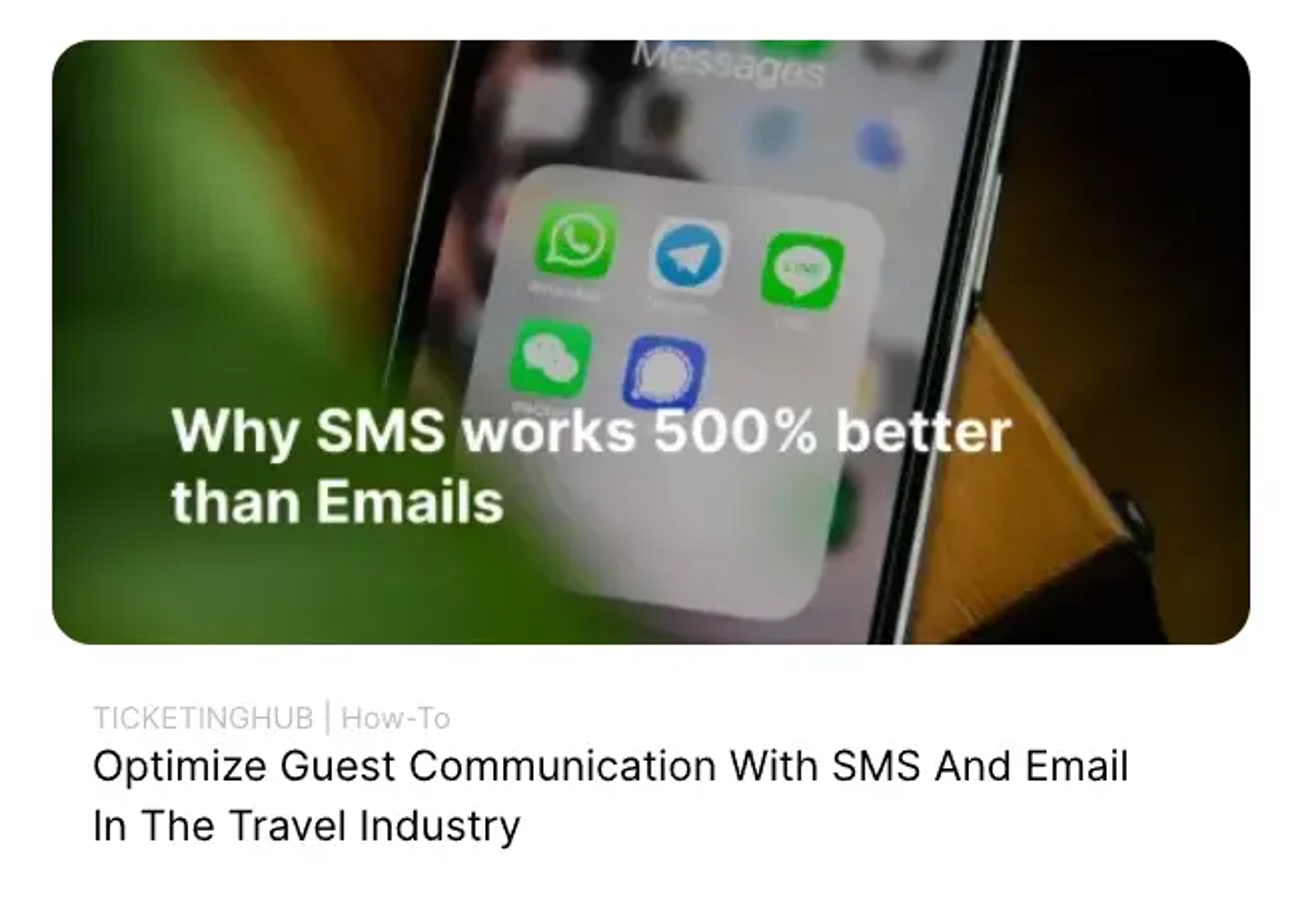 kundekommunikation, sms, email