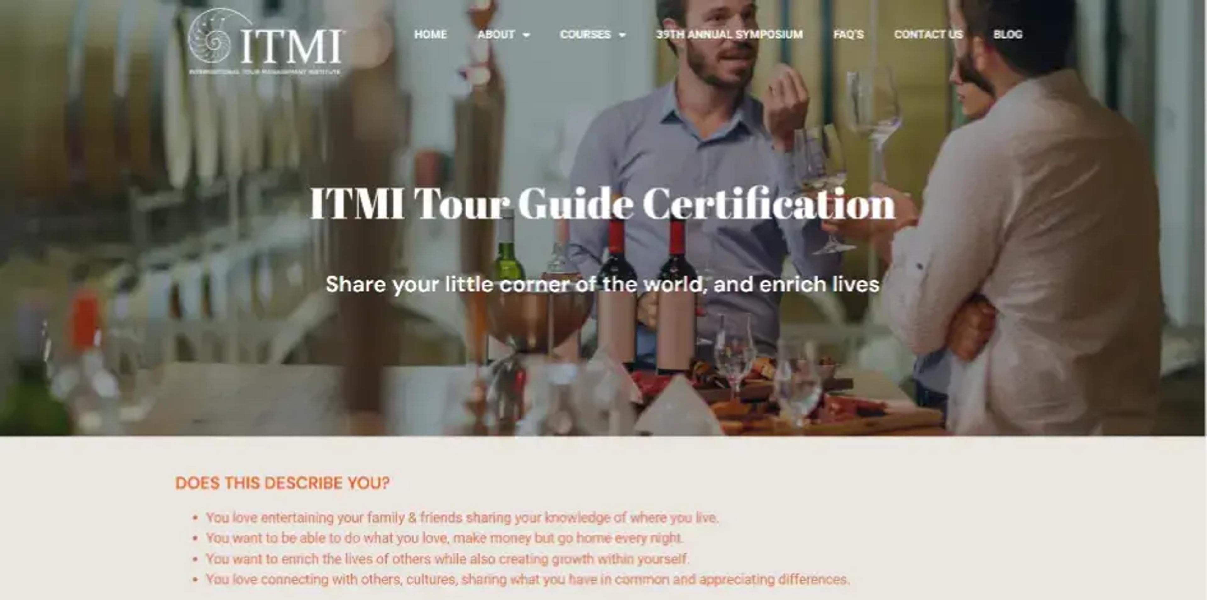 ITMI hjemmeside