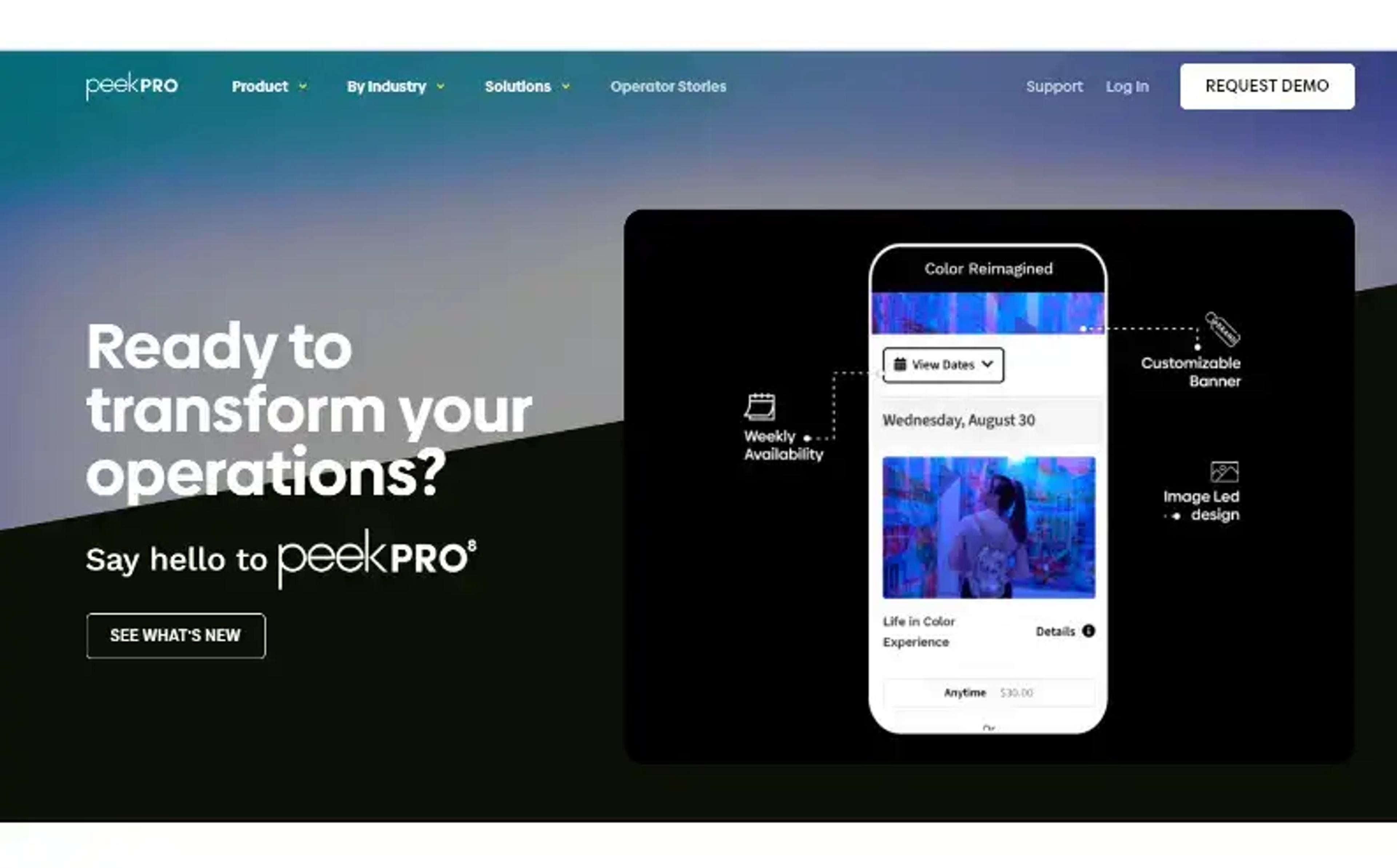 site web peekpro