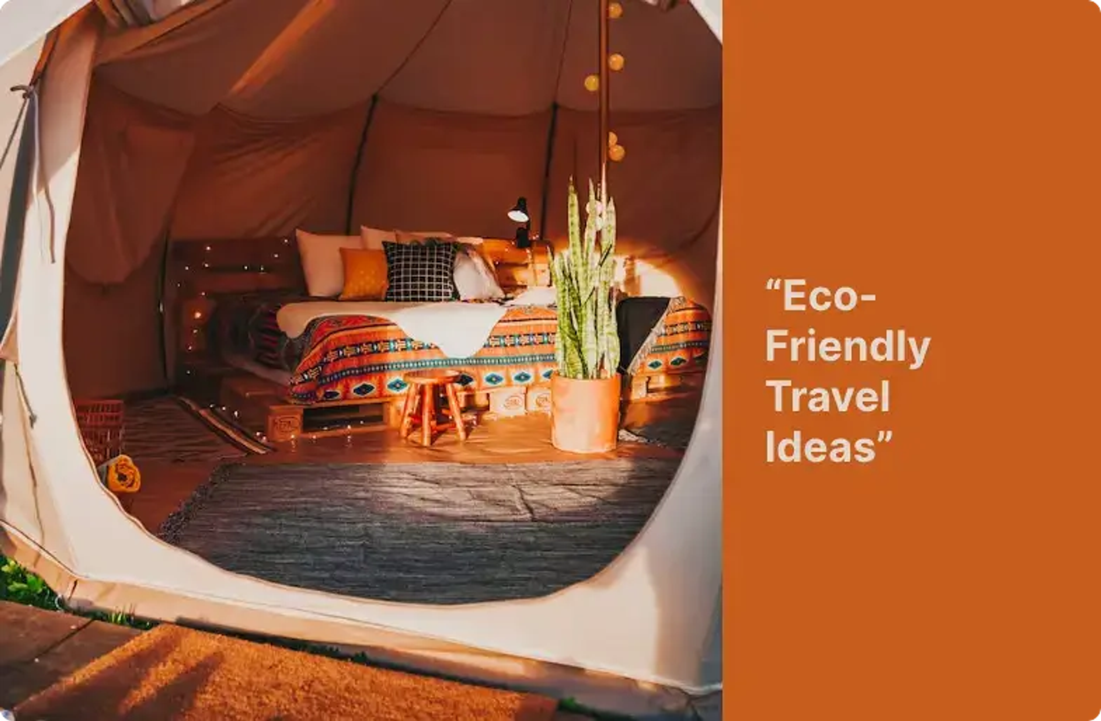 idee di viaggio eco-compatibili