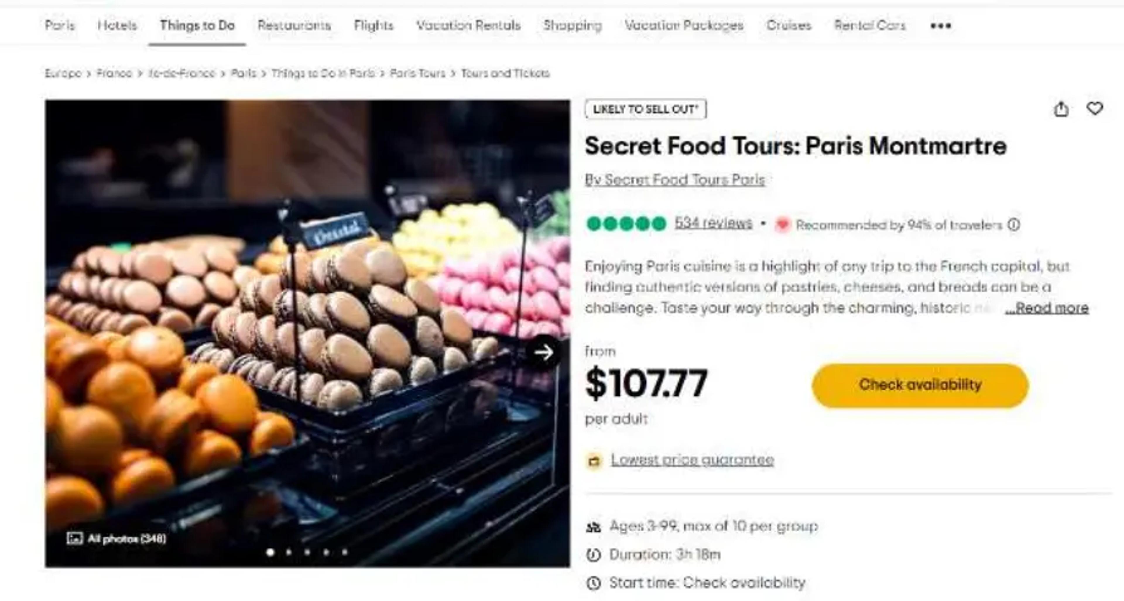 جولات الطعام السرية تقييمات موقع TripAdvisor للسفر