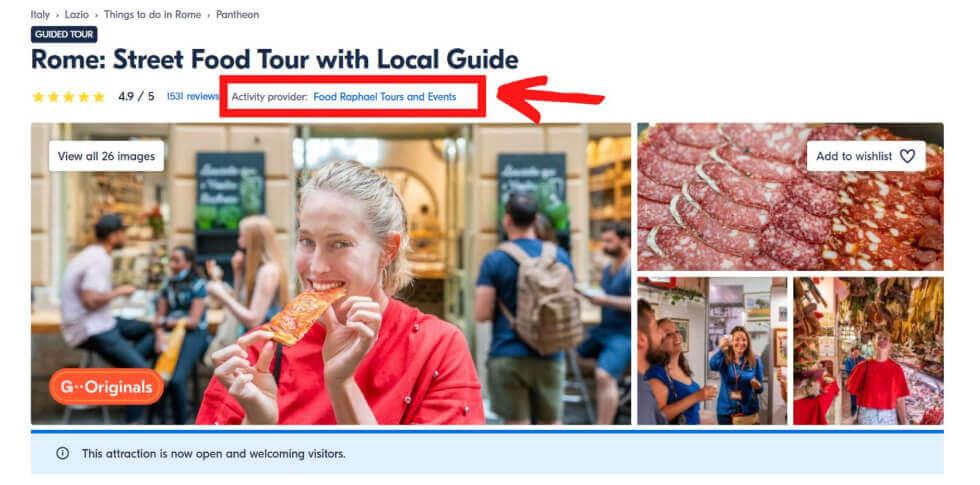 Vende tu marca & actividades | Imagen por GetYourGuide