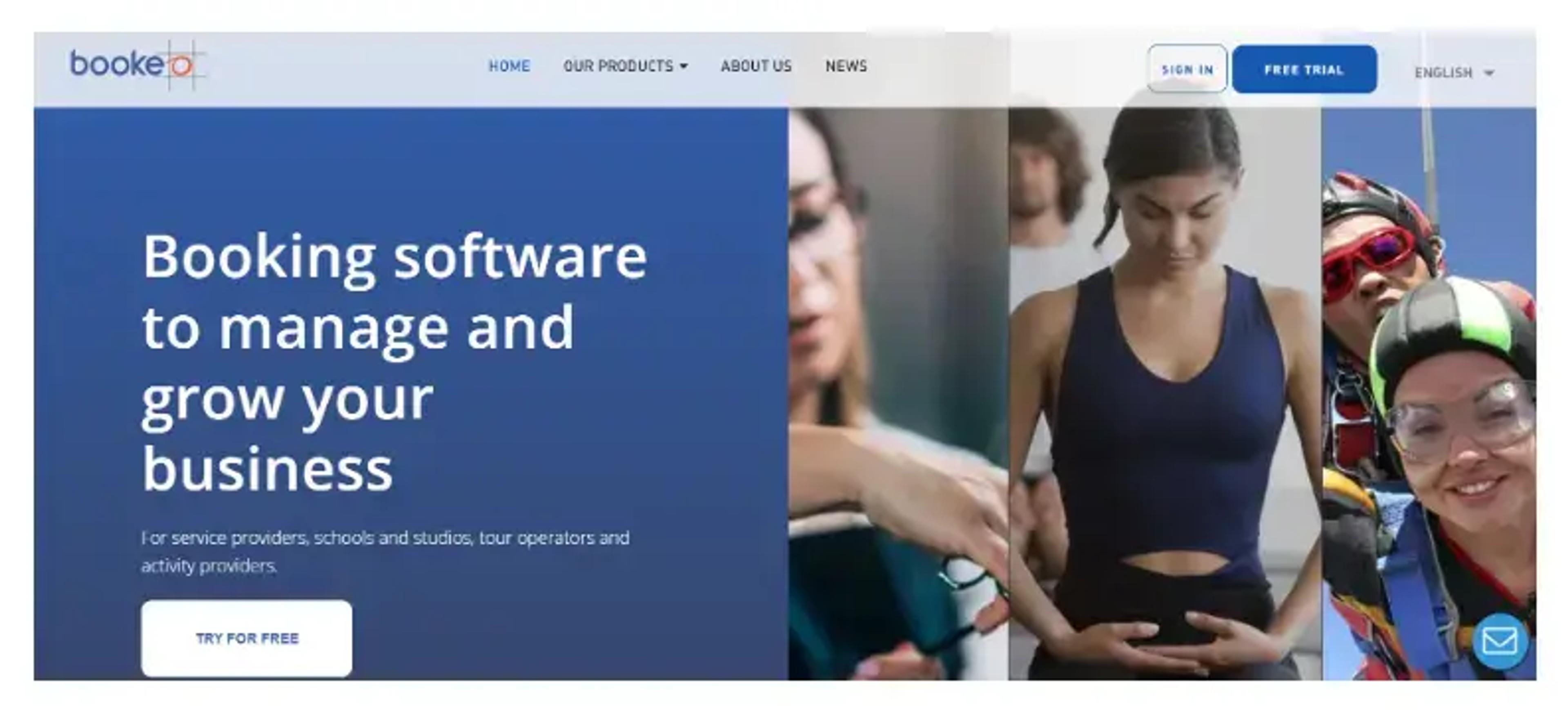 site web de bookeo