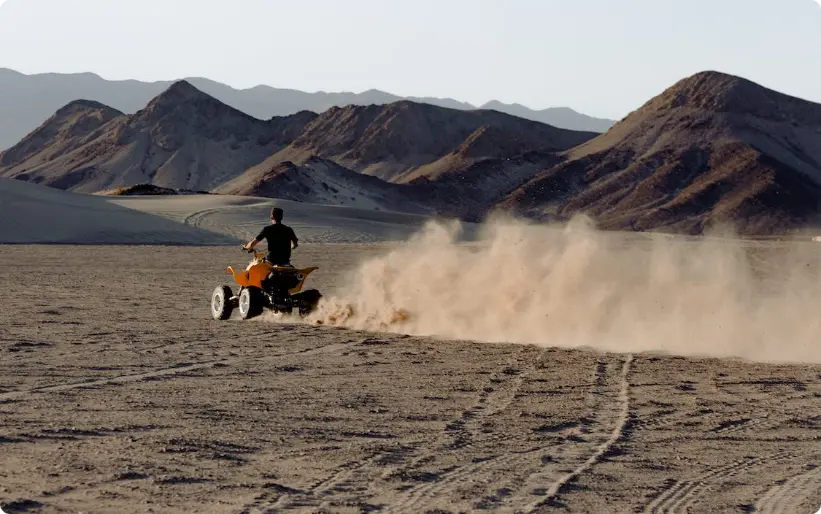 חווית רכיבת ATV