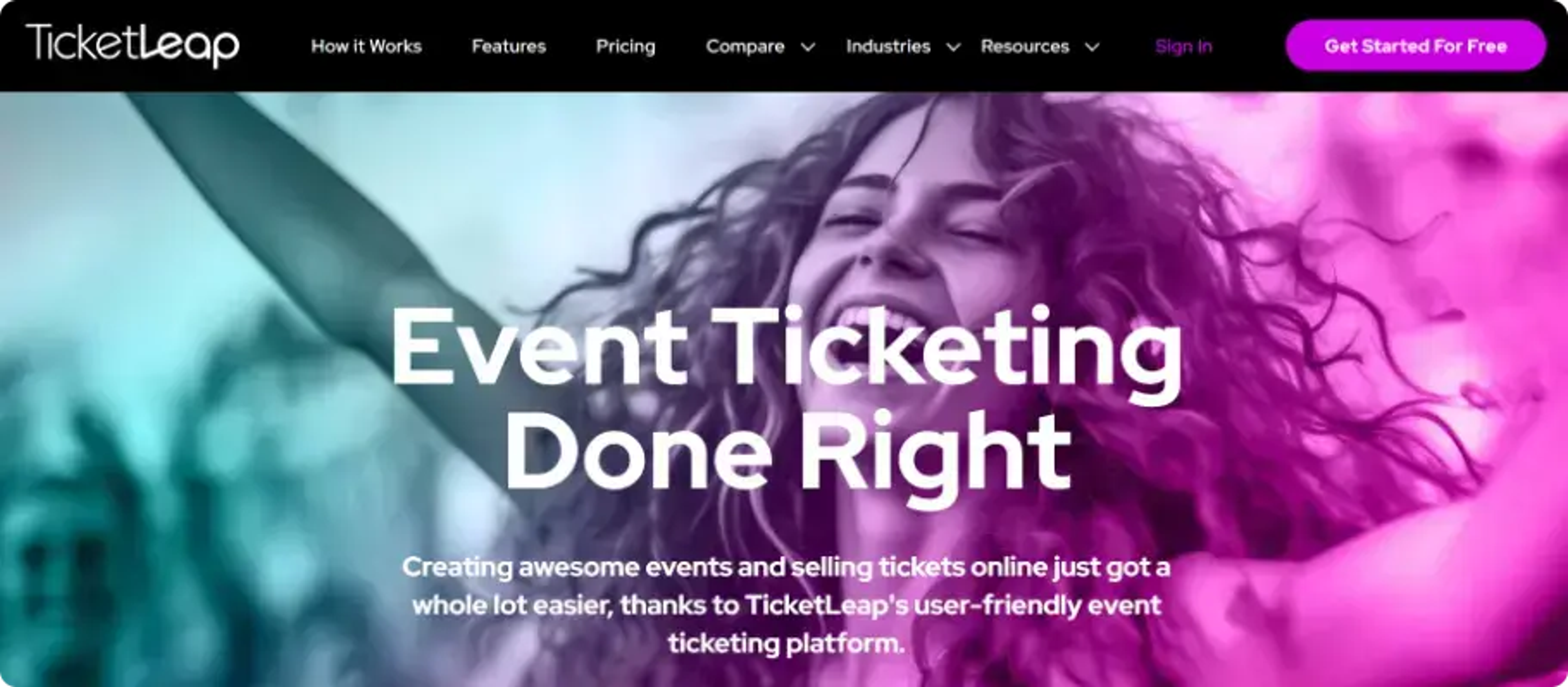 ticketleap 售票解决方案