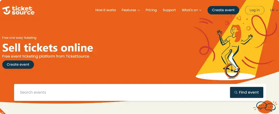 ticketsource ticketing platform to sell tickets online