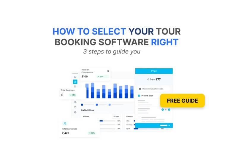 guía sobre cómo seleccionar correctamente su software de reservas de tours
