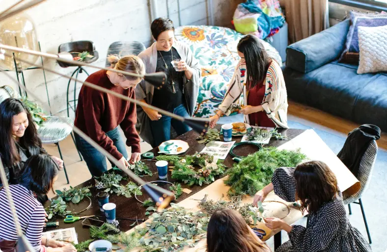 workshop, studenten, plezier