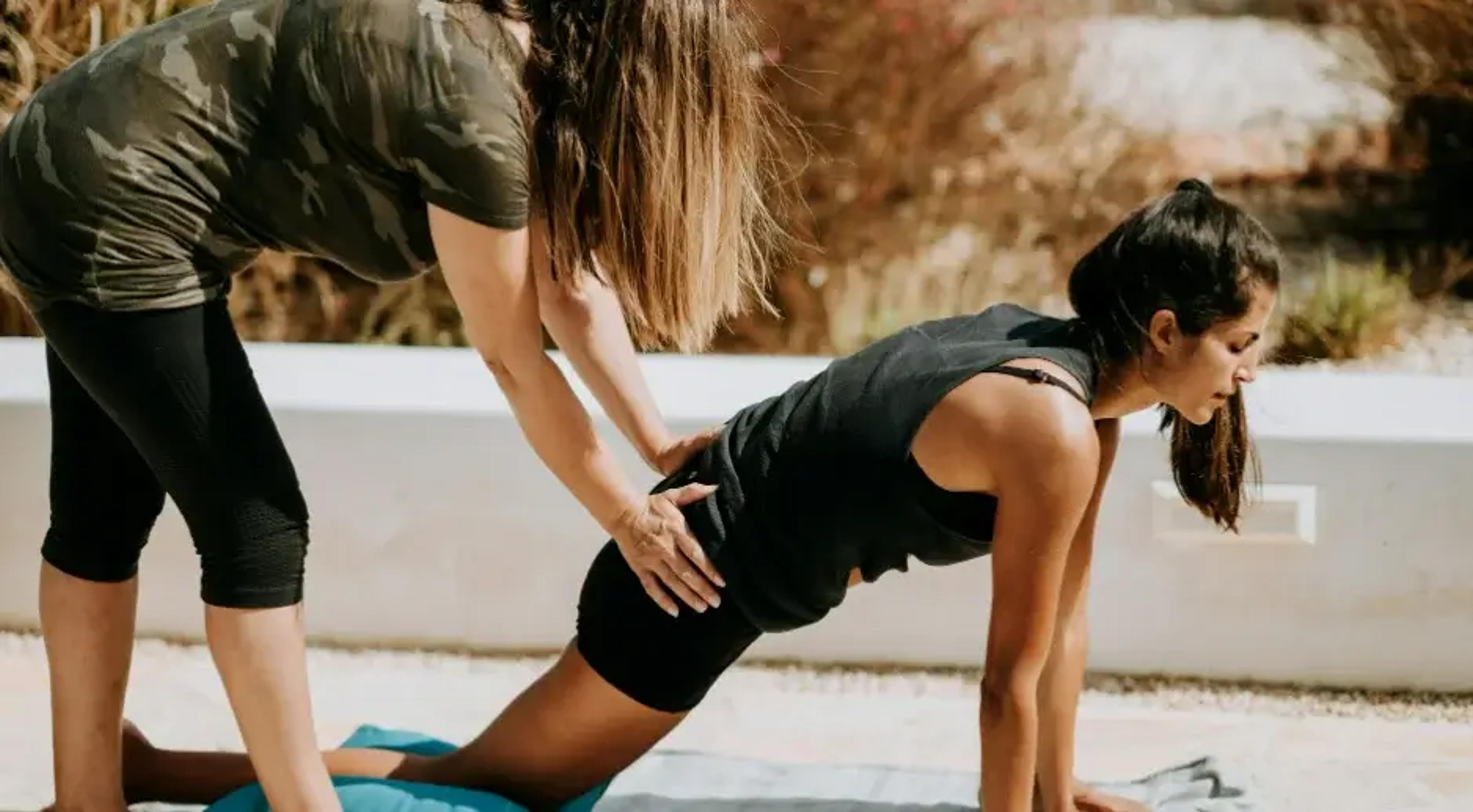 Yoga-Lehrer zusätzliches Einkommen