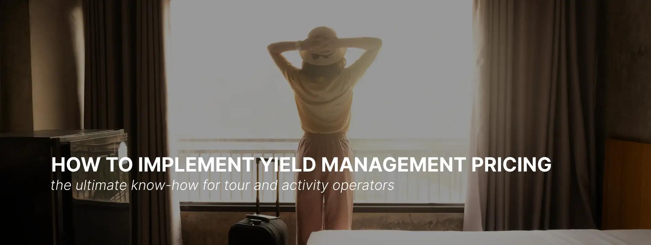 Yield management: guía del turoperador para llenar plazas vacías