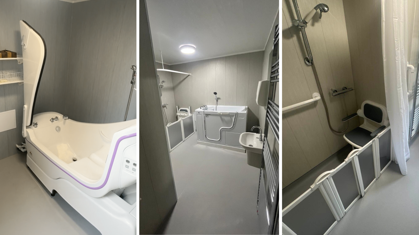 3 Bathrooms At Horsfall House Care Home Transformed By Age Care Pro
