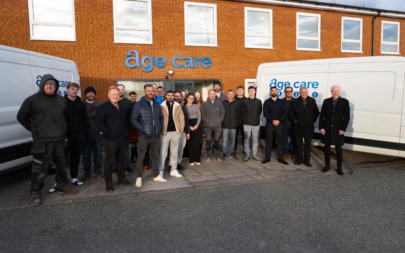 The Age Care Team Outside Our Office