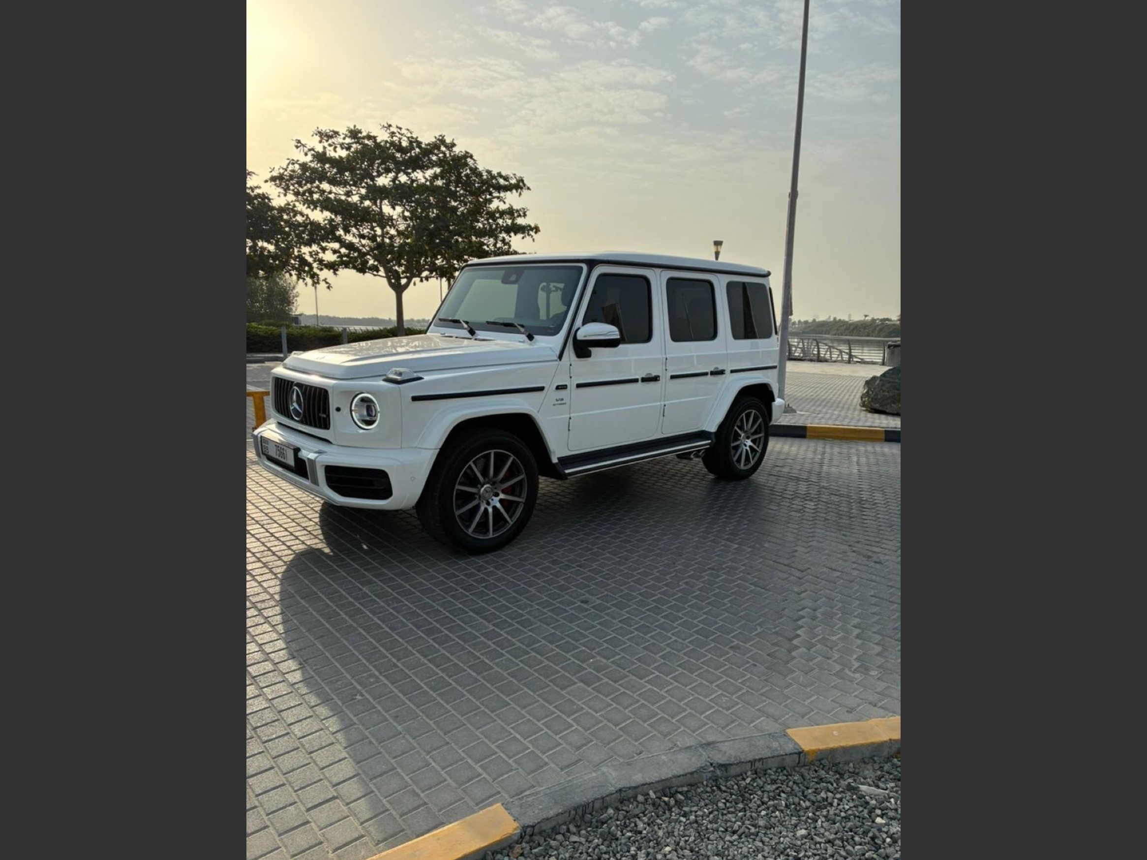 Mercedes G63 Blanc 1