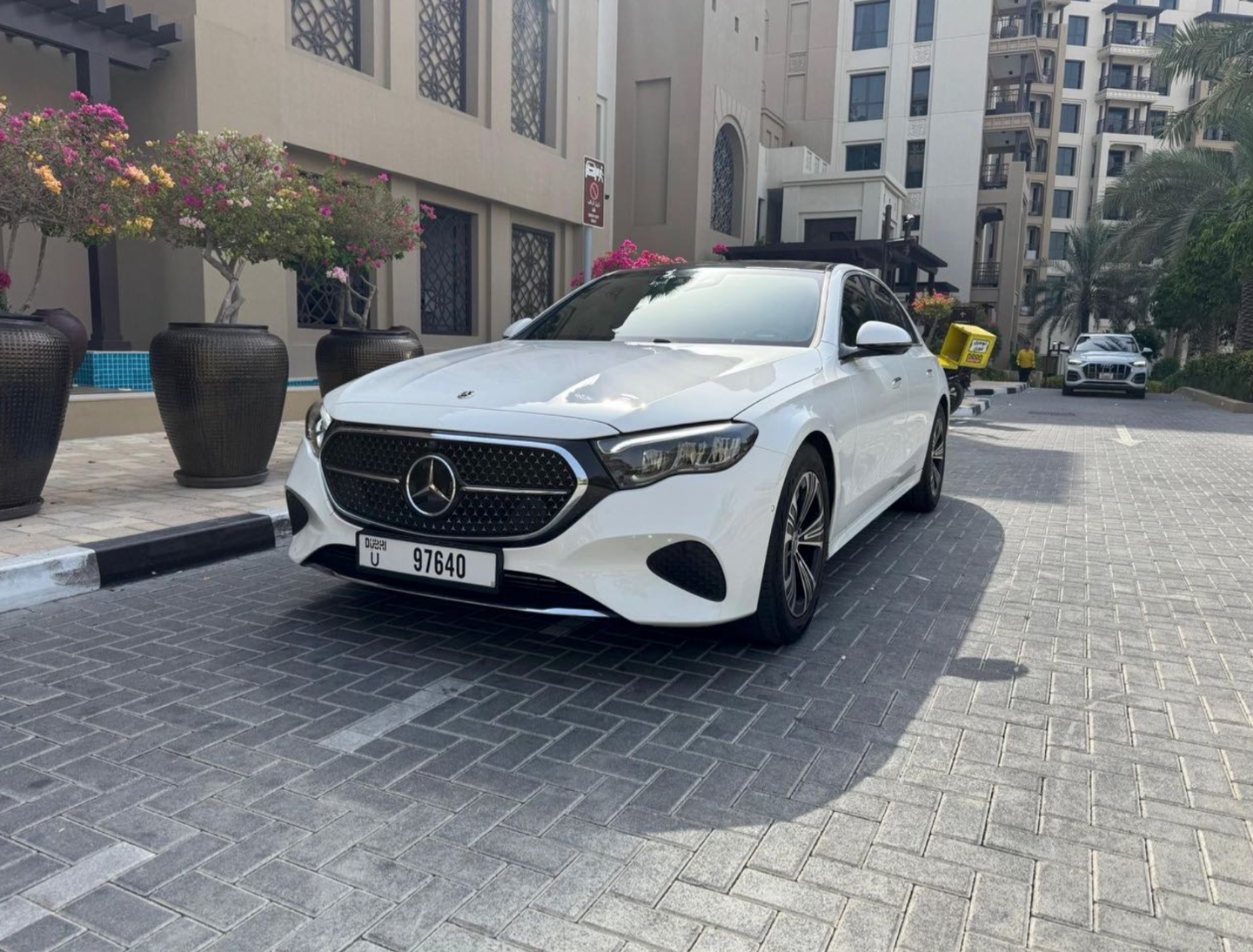 Mercedes E300 White 5