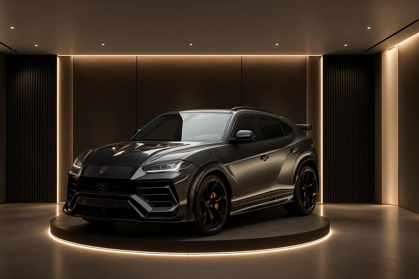 Lamborghini Urus Mansory Black