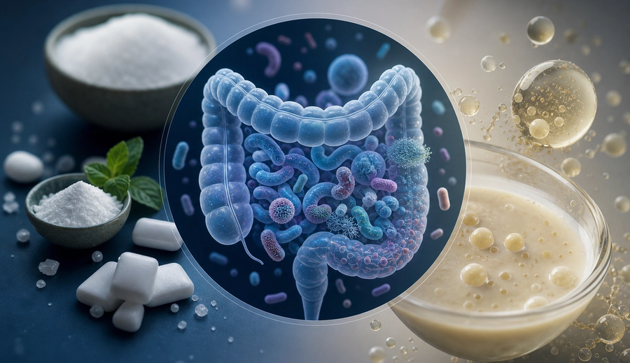 Emulsifiers, Artificial Sweeteners, and the Microbiome: What Food Additives May Be Doing to Your Gut