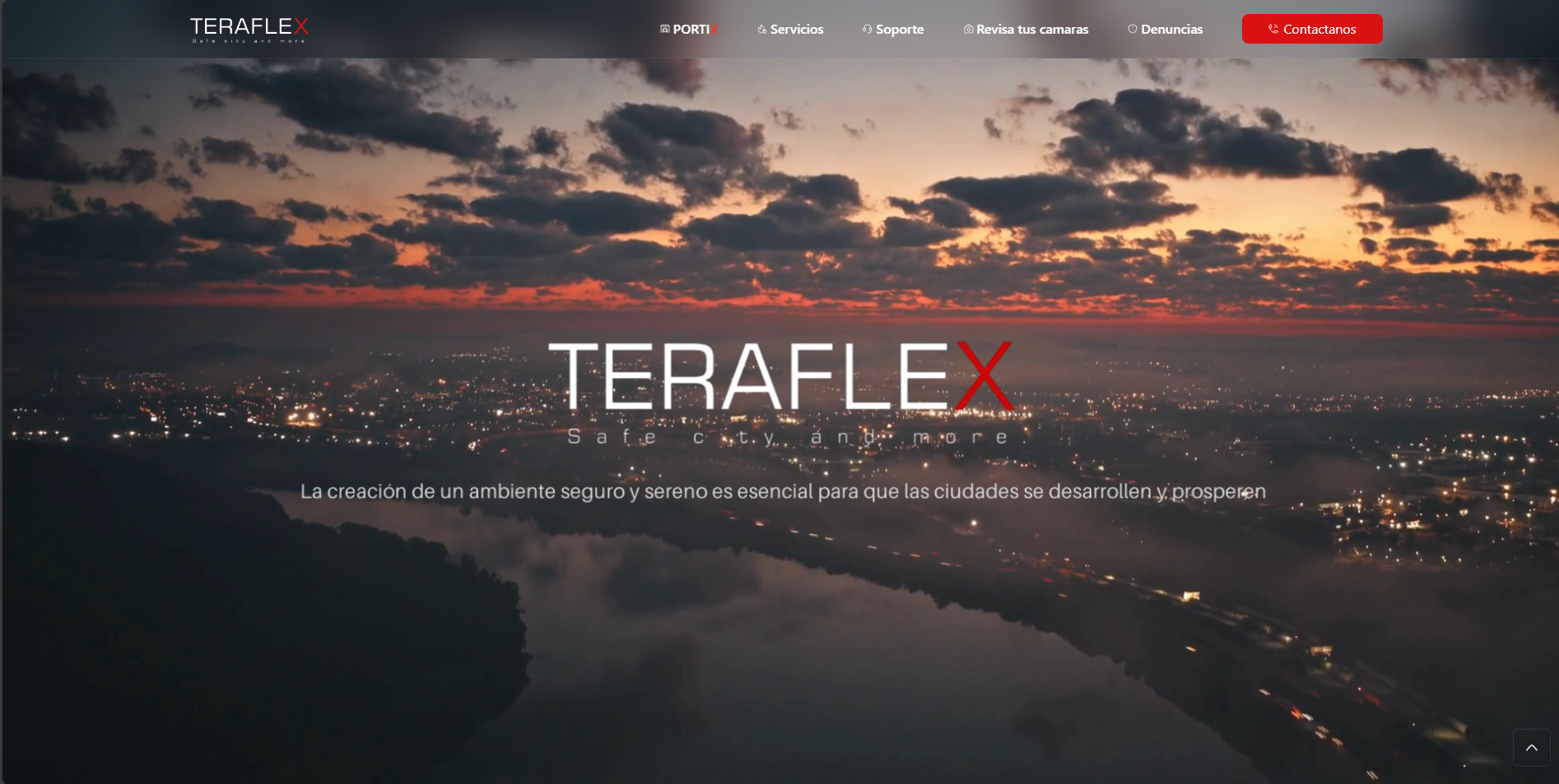 Teraflex - Landing page