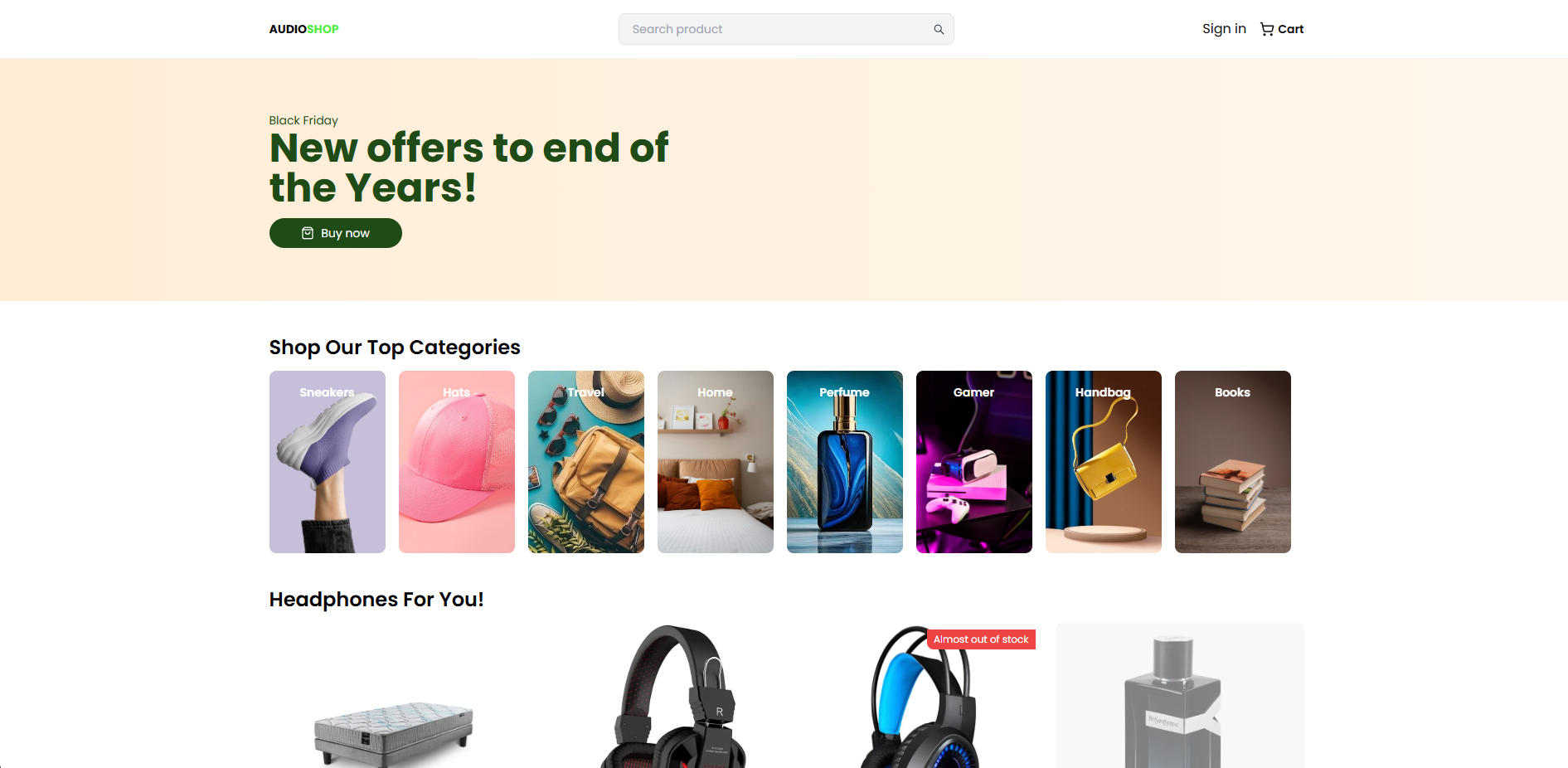 Ecommerce - Next.js, Sanity, Stripe, MercadoPago