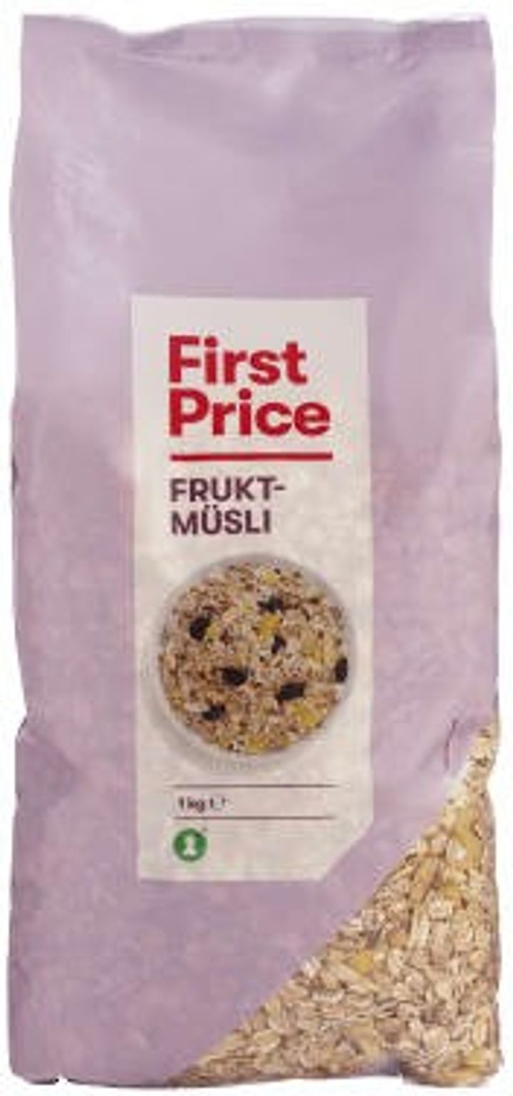 First Price Frukt Müsli, 1kg 