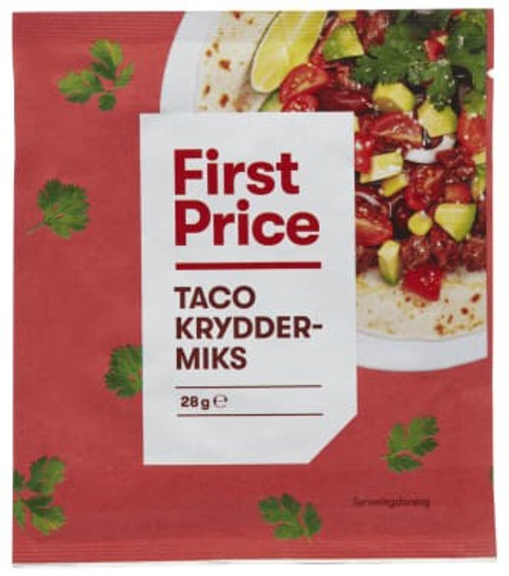 First Price Taco Kryddermix, 28g 