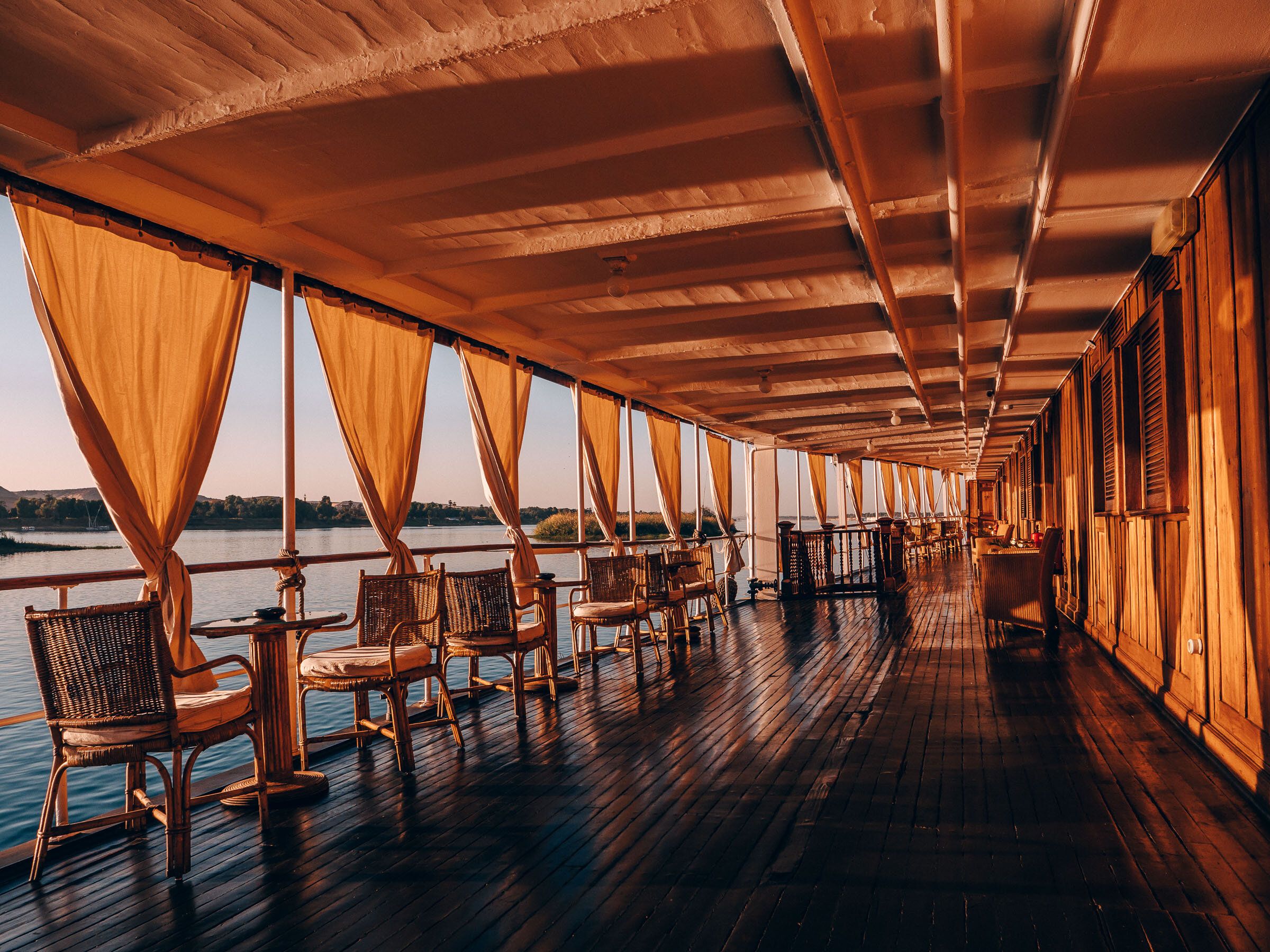 Steam Ship Sudan, Nile River, Egypt