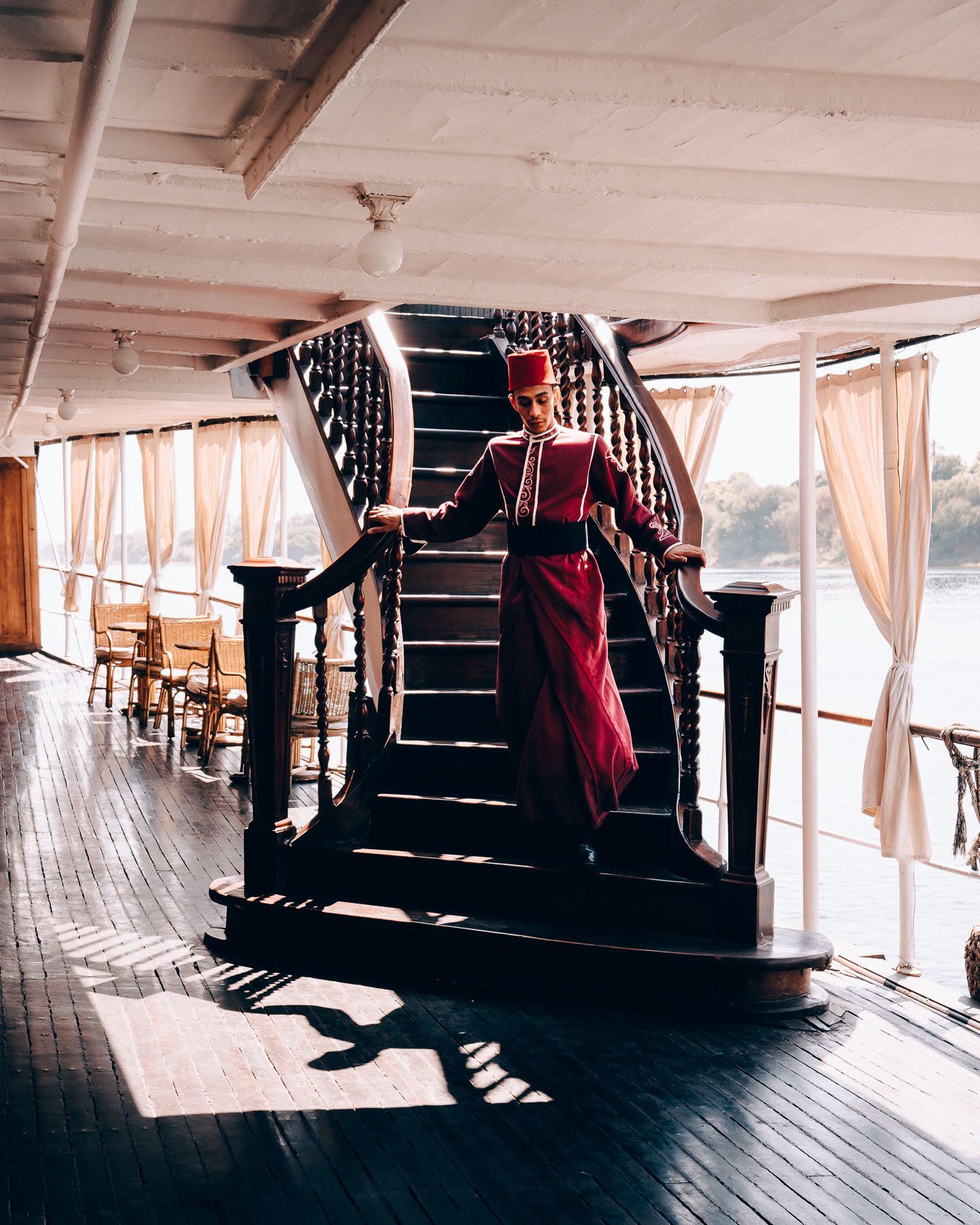 Steam Ship Sudan, Nile River, Egypt