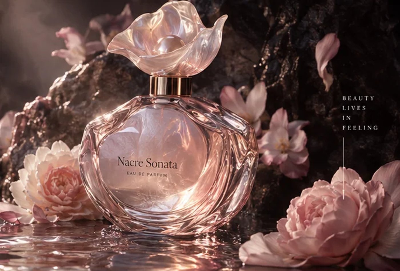 Nacre Sonata — original website concept artwork
