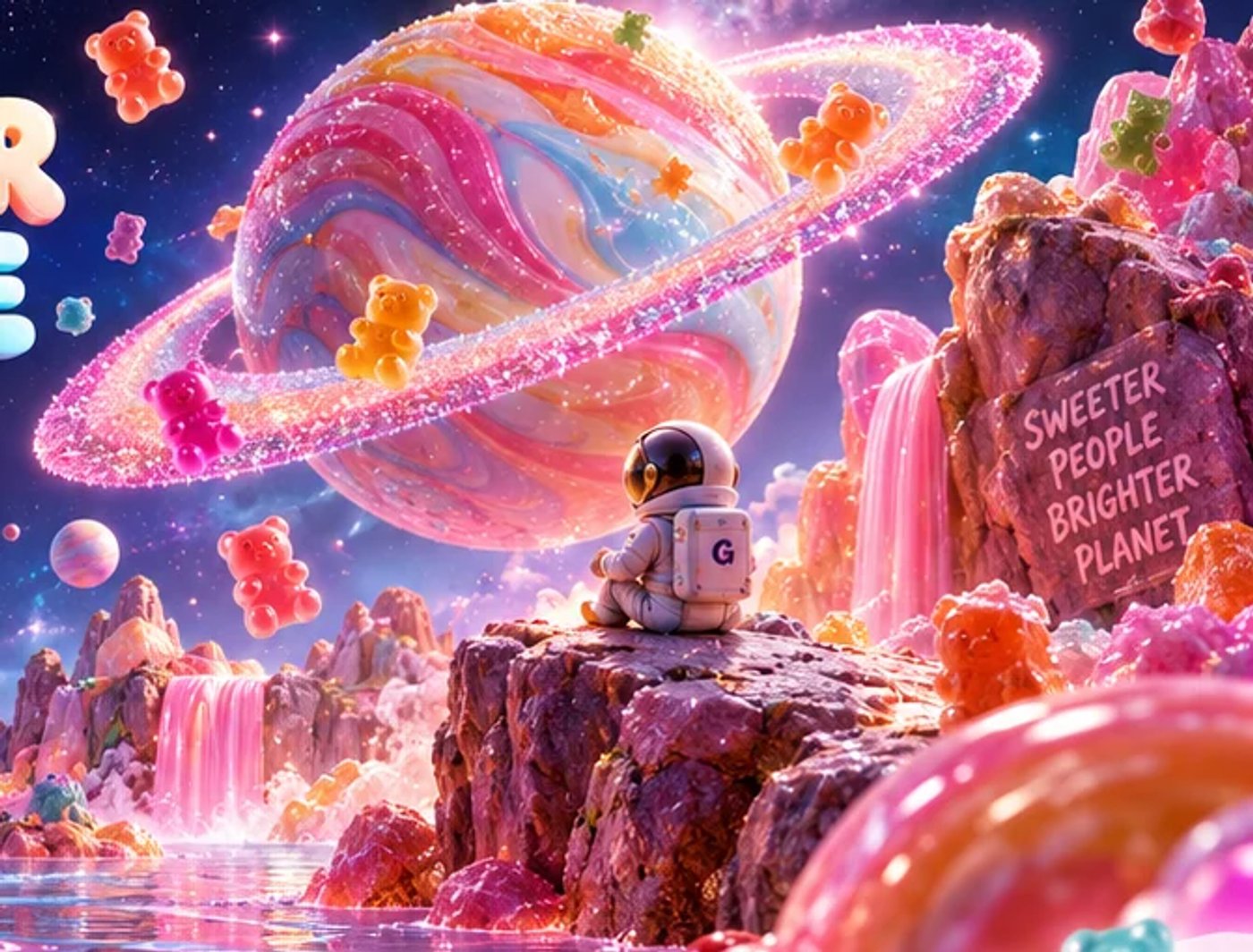 Gummi Cosmos — original website concept artwork