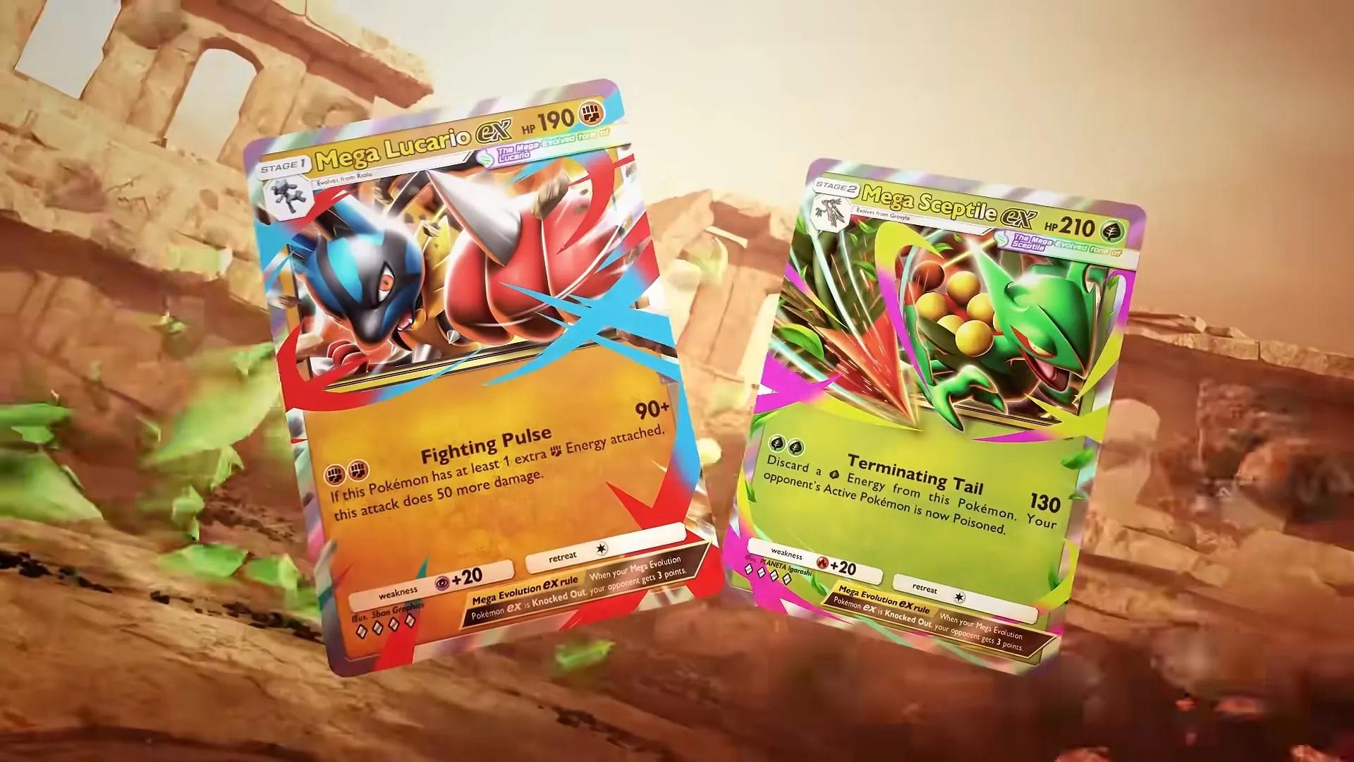 Pokémon TCG Pocket card art from Polygon coverage
