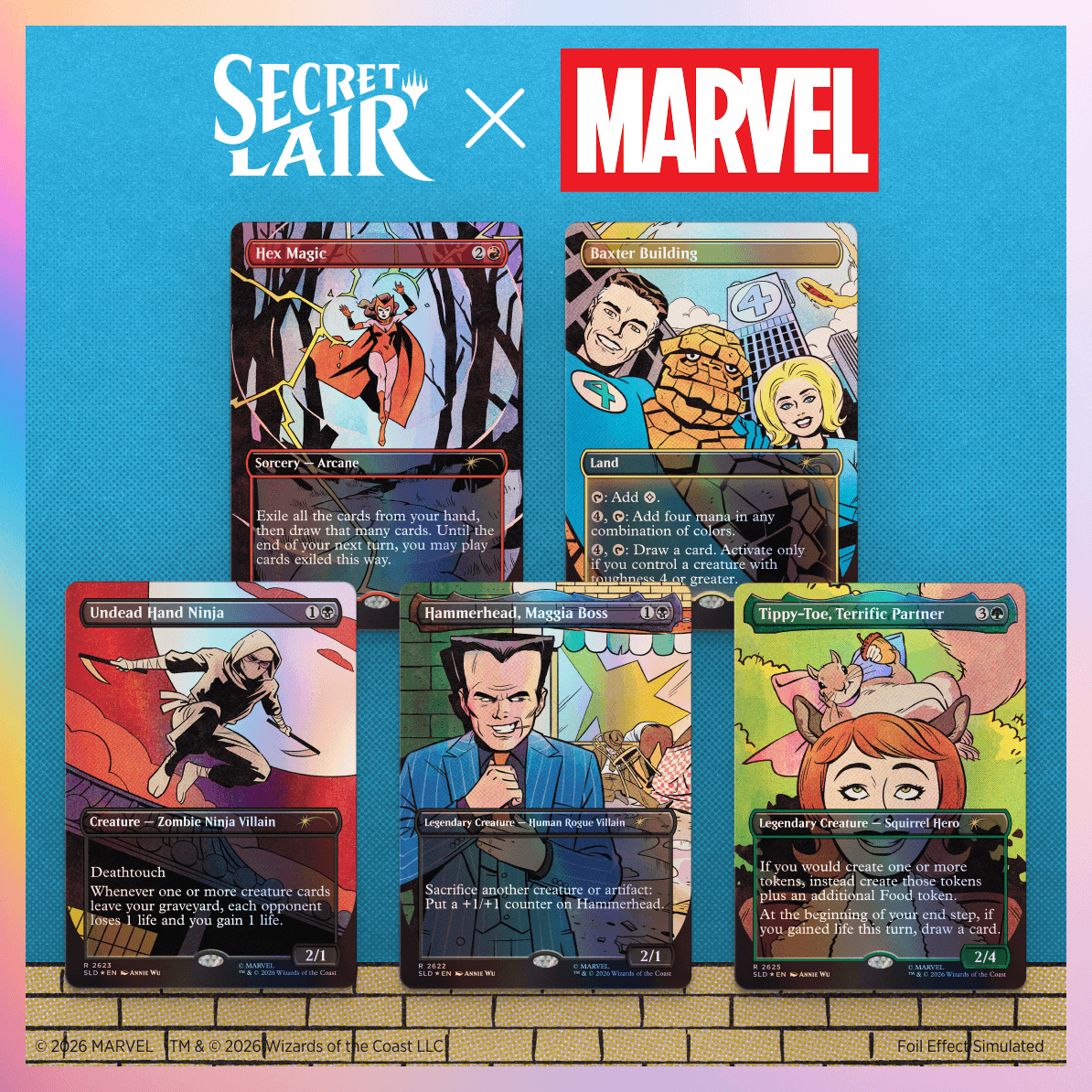 Secret Lair x Marvel product image
