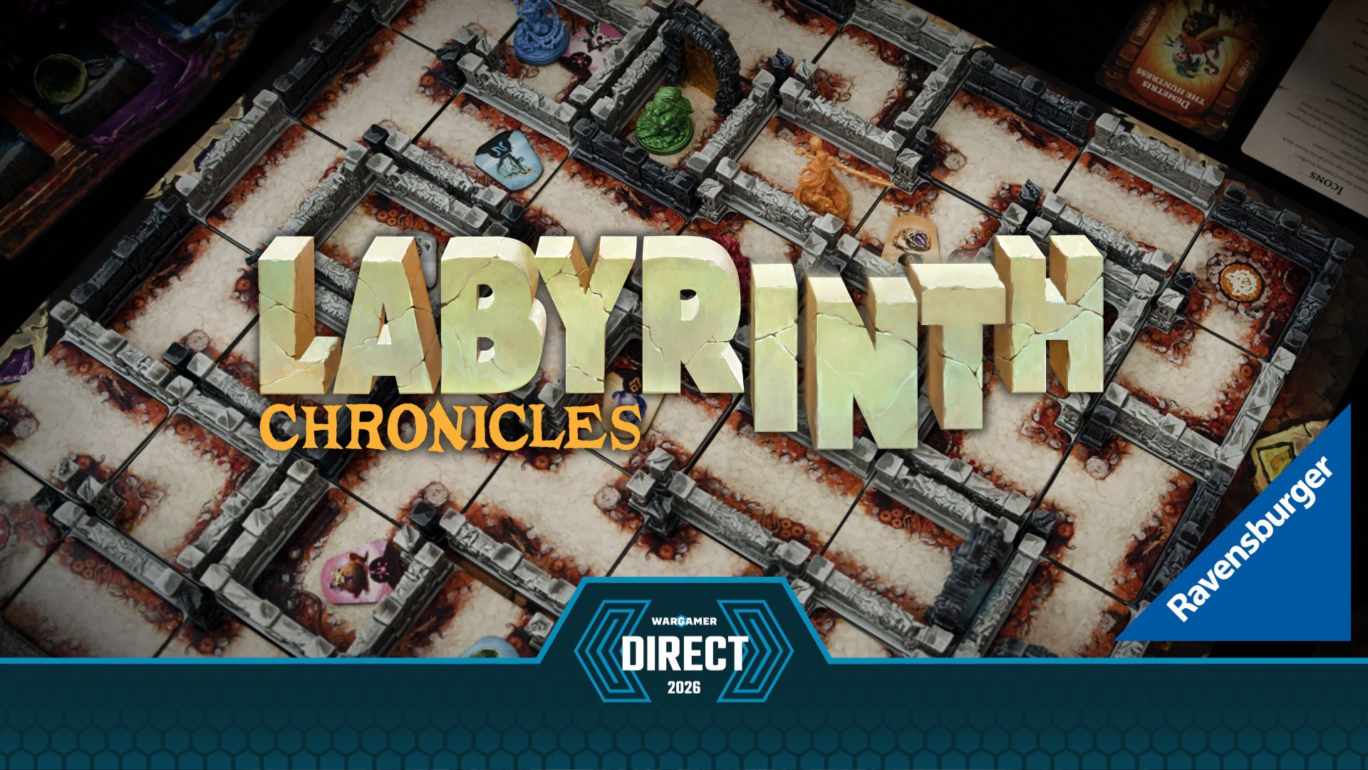 Ravensburger’s Labyrinth: Chronicles gets a Wargamer Direct spotlight