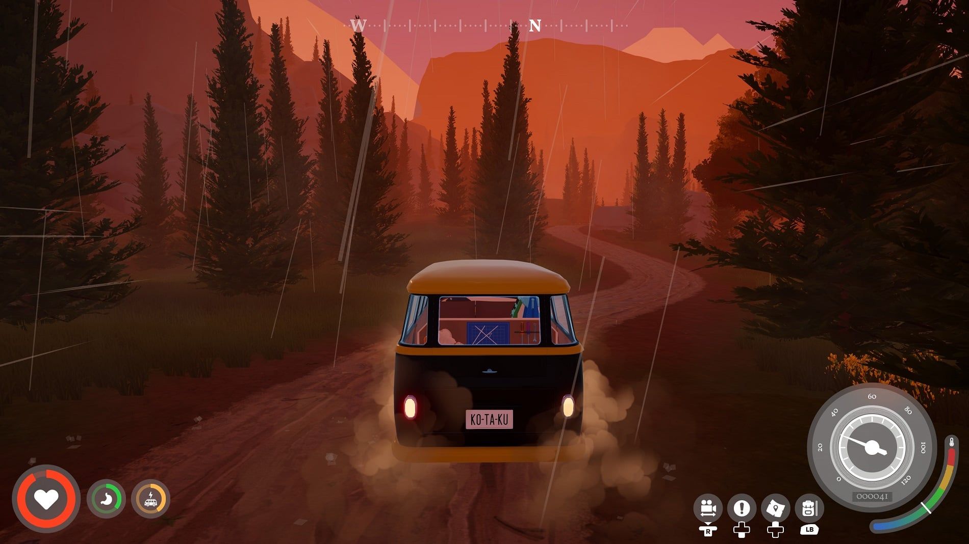 Friends sharing the van-life adventure together in Outbound cooperative multiplayer