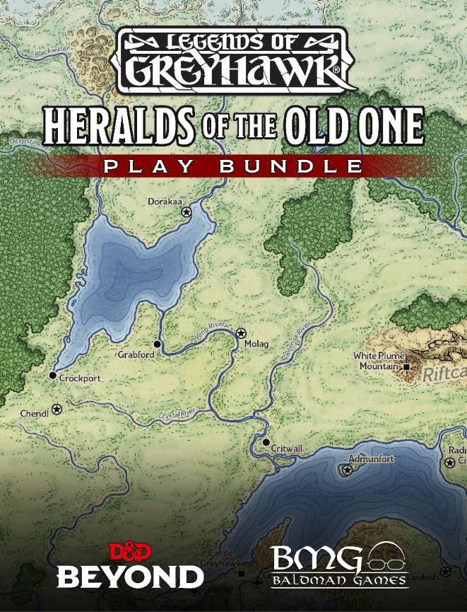 Legends of Greyhawk Heralds of the Fallen product art on D&D Beyond