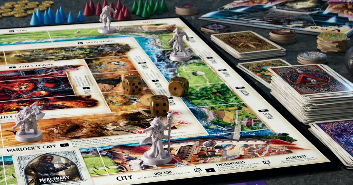 Spend another five hours moving three spaces in the new Talisman board game from the studio behind Betrayal at House on the Hill