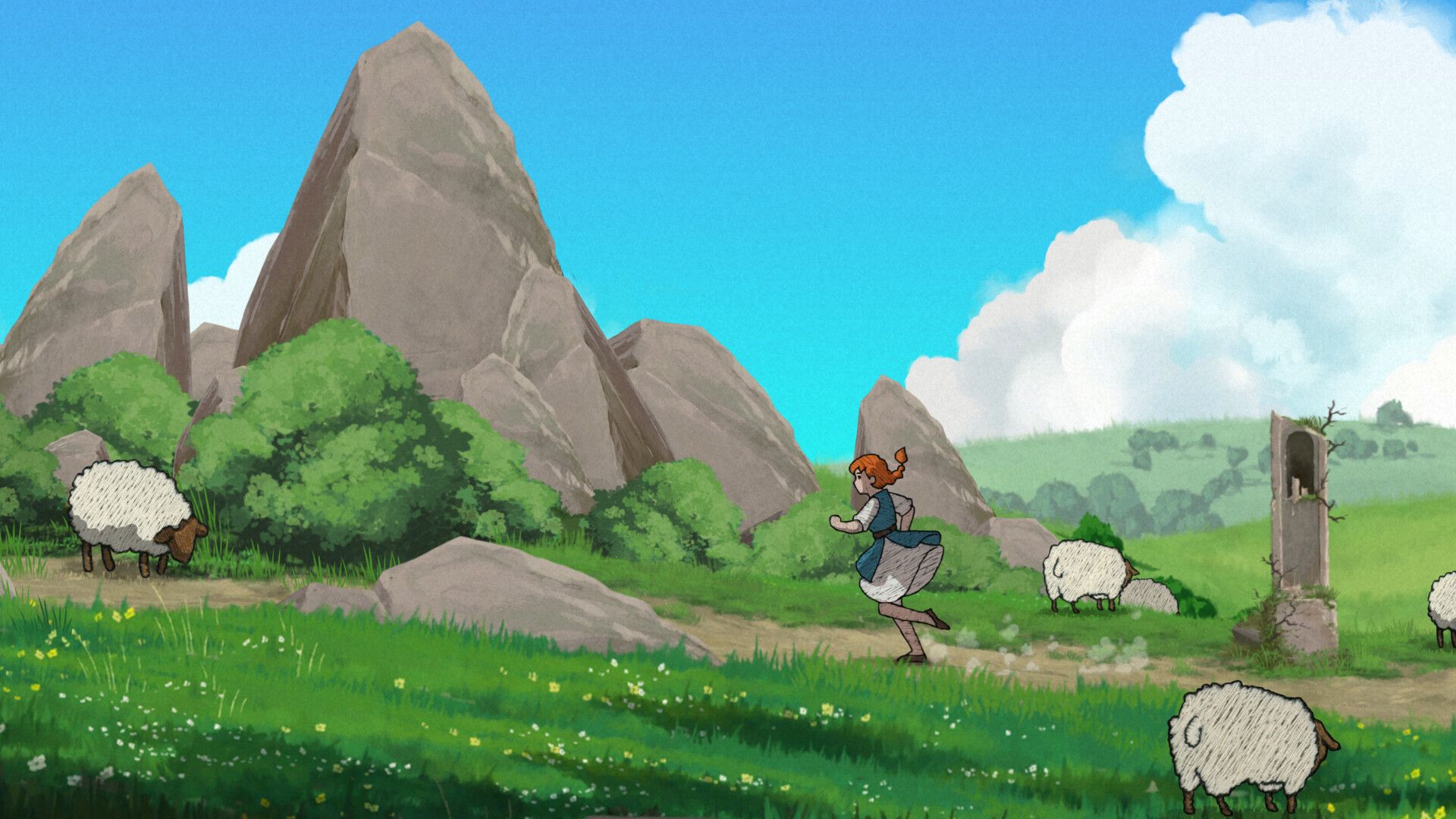 Official Scarlet Deer Inn embroidered gameplay screenshot