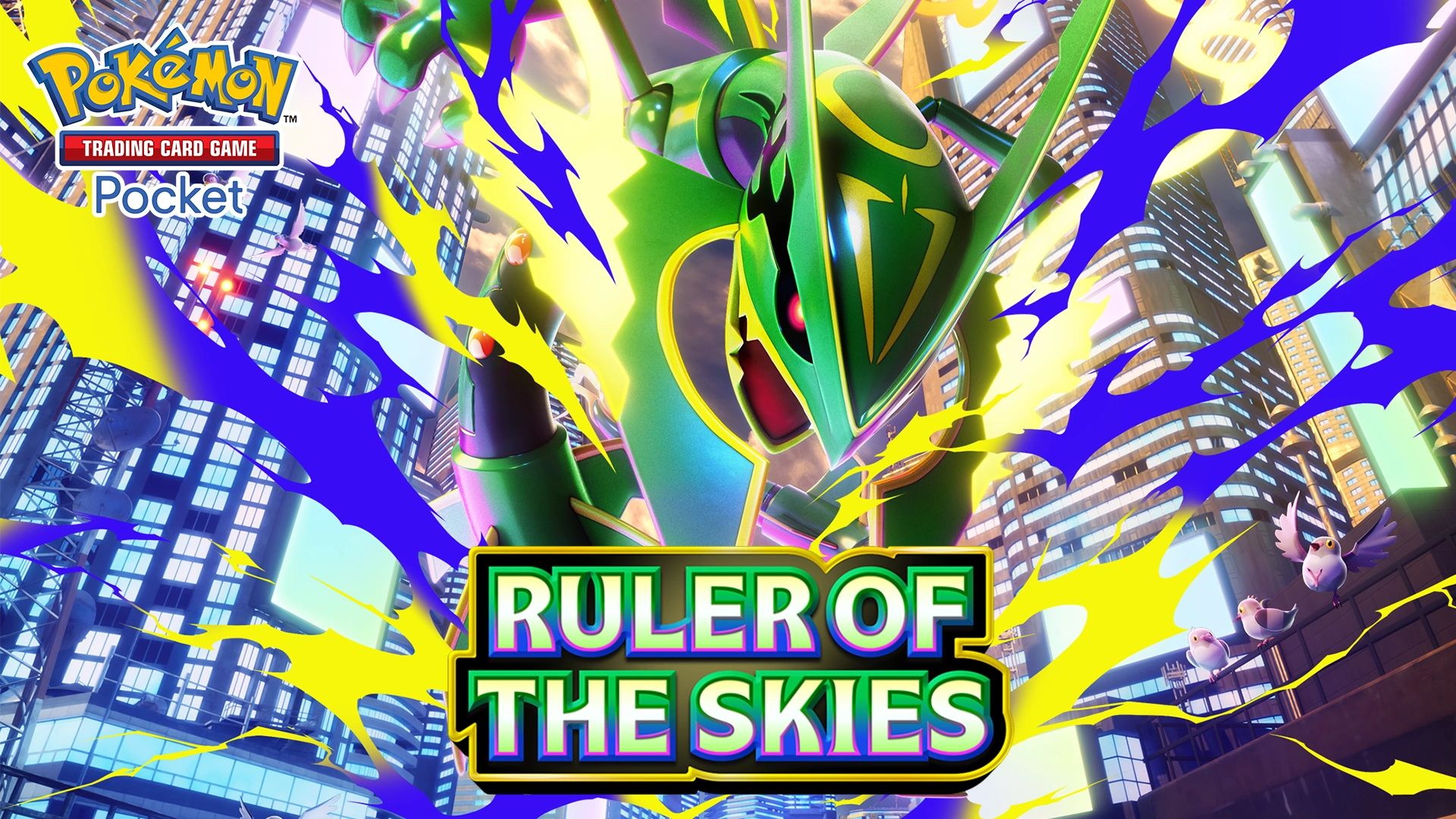 Pokémon TCG Pocket's Ruler of the Skies adds Mega Rayquaza and deck-sharing codes on July 29